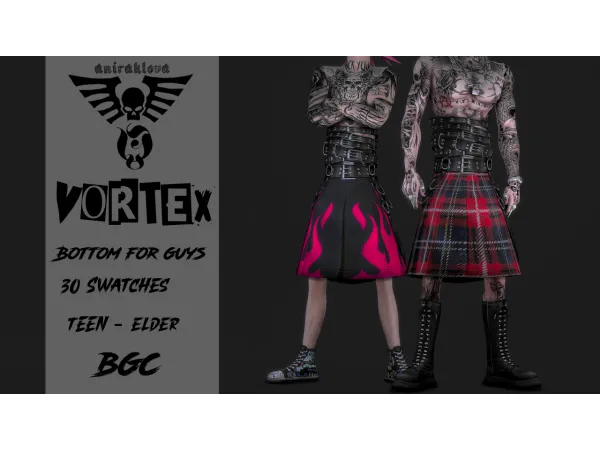Alpha V O R T E X by aniraklova - The Sims 4 Custom Content