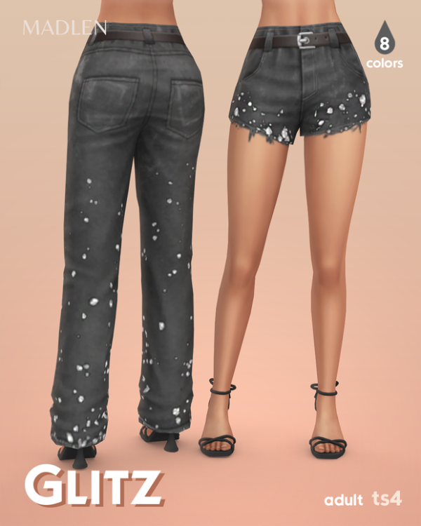 Maxis Match Glitz Set by madlensims - The Sims 4 Custom Content