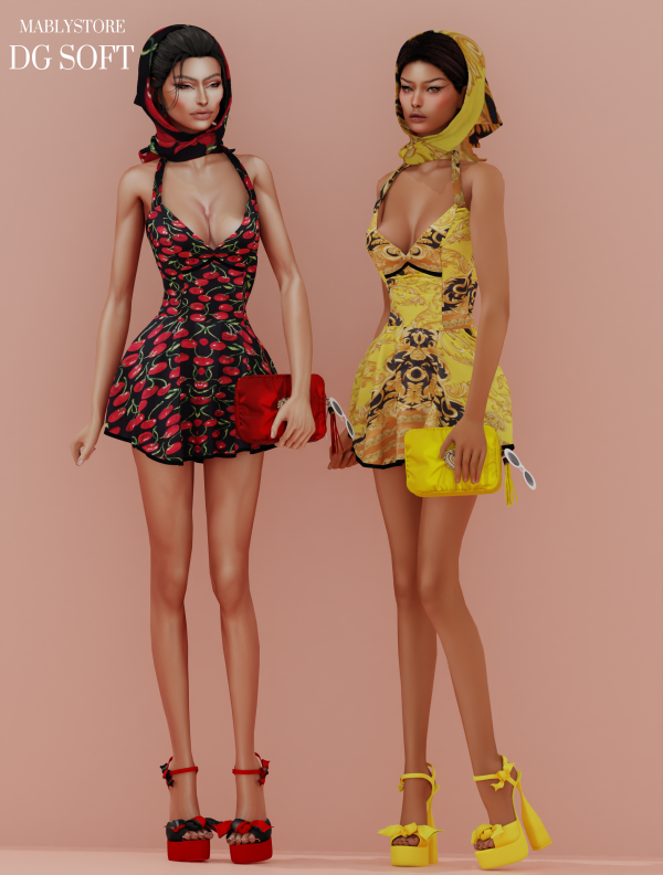 Alpha SOFT SET DG by simsfinds - The Sims 4 Custom Content