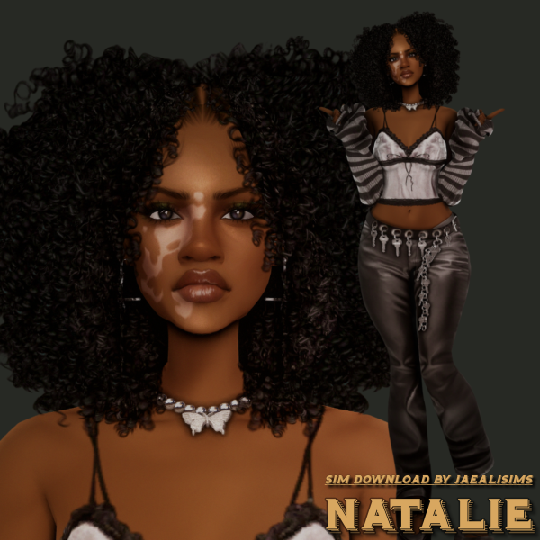 Mix Natalie free sim download by simsfinds - The Sims 4 Custom Content