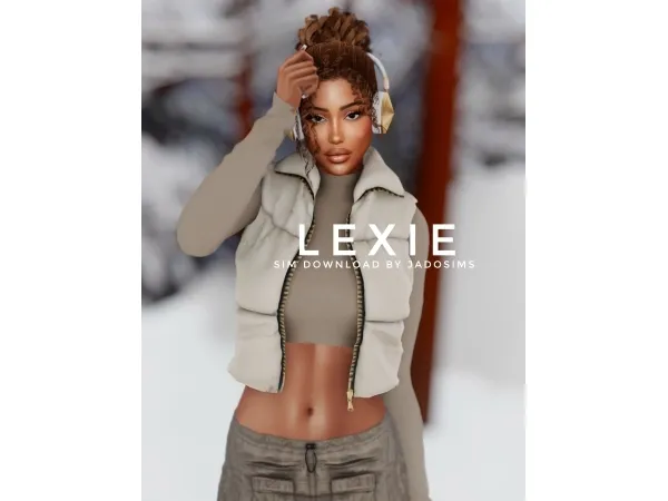 Alpha Lexie (Sim Download) - The Sims 4 Custom Content