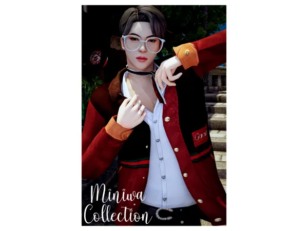 Maxis Match SEOKJIN GUI COLLECTION by Tsumiki Miniwa - The Sims 4 Custom Content