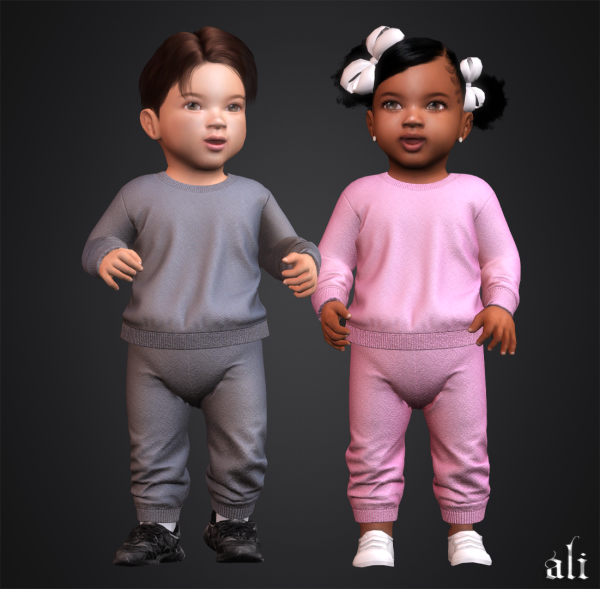 Alpha AINSLEY set by simsfinds - The Sims 4 Custom Content