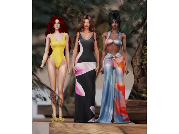 Alpha SPRING AUG by Mably Store - The Sims 4 Custom Content