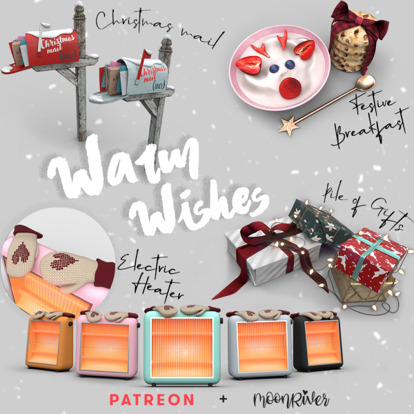 Alpha Warm Wishes set by simsfinds - The Sims 4 Custom Content