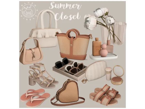 Summer closet by Plush pixels