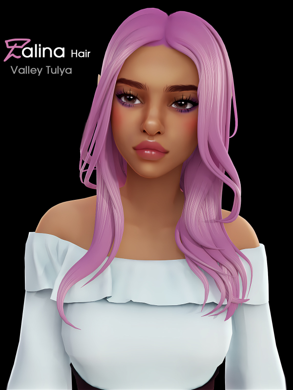 Maxis Match Talina Hair by simsfinds - The Sims 4 Custom Content