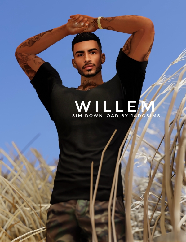 Alpha Willem (Sim Download) by shopwithflynnn - The Sims 4 Custom Content