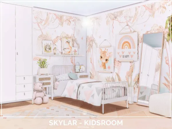 Mix Skylar Kidsroom by Mini_Simmer - The Sims 4 Custom Content