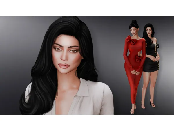Alpha Kylie Jenner by modcollective - The Sims 4 Custom Content