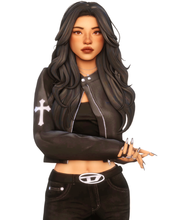 Maxis Match Marielle Torres by lotuswhimcc - The Sims 4 Custom Content