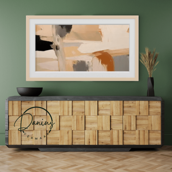 Alpha Danius Artsy TV Set DATV103 by simsfinds - The Sims 4 Custom Content