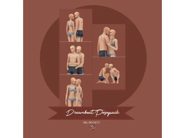 Mix Dreamboat Posepack - The Sims 4 Custom Content