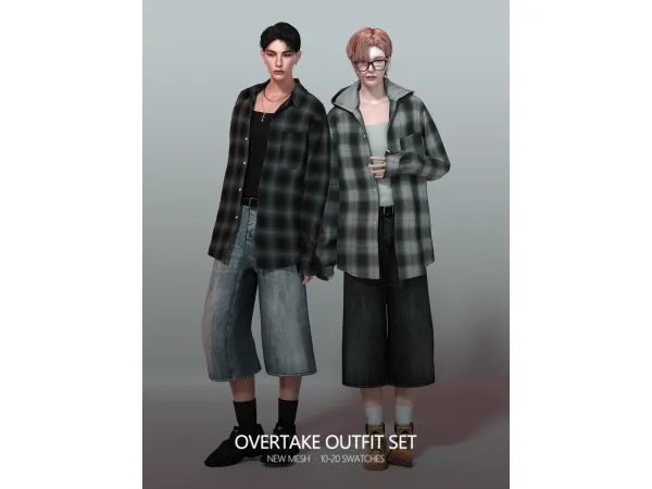 Overtake Outfit Set by RONA_SIMS