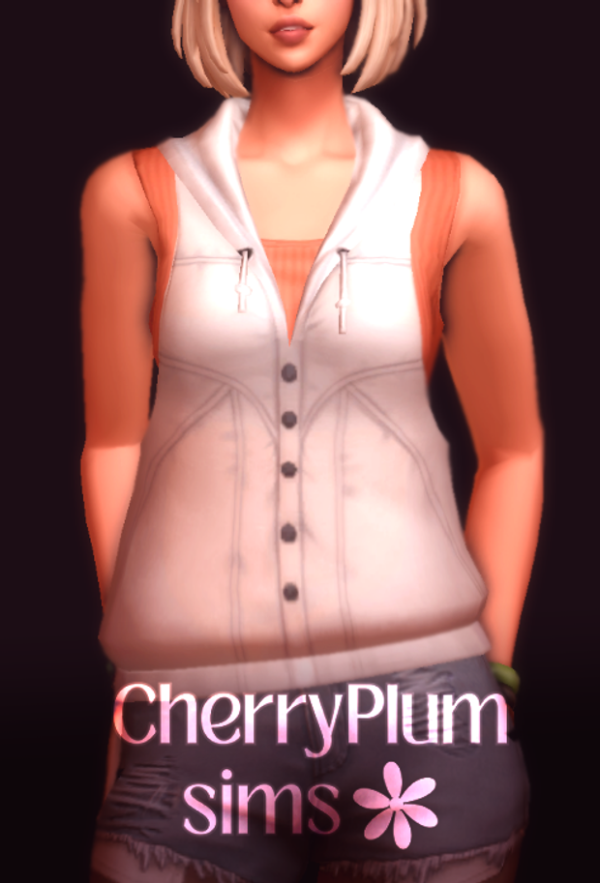 Maxis Match Heather Top by simsfinds - The Sims 4 Custom Content