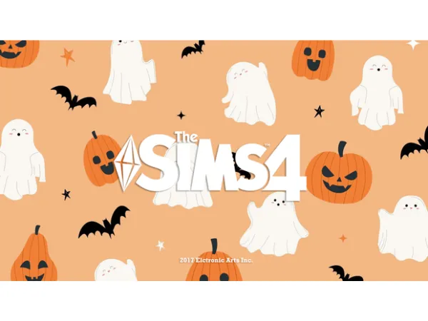 Mix SERENA Fall opening screen override by simsfinds - The Sims 4 Custom Content