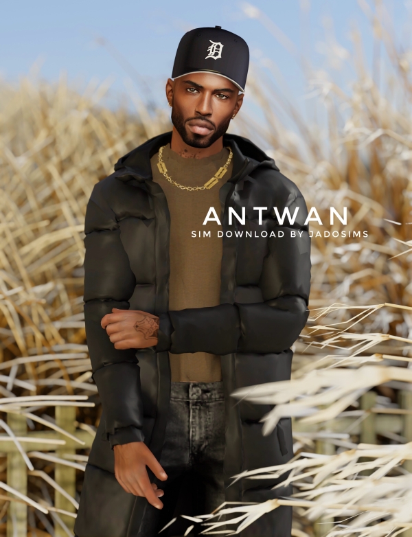 Alpha Antwan (Sim Download) by shopwithflynnn - The Sims 4 Custom Content