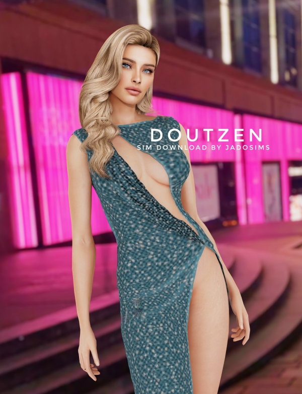 Alpha Doutzen Kroes (Sim Download) by shopwithflynnn - The Sims 4 Custom Content