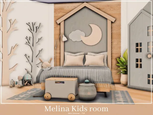 Mix Melina Kids room by Mini_Simme - The Sims 4 Custom Content