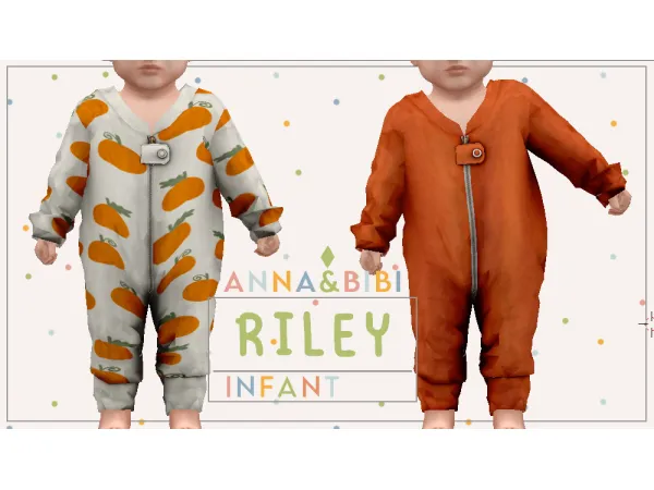 Maxis Match Riley_INFANT AnnaBibi by simsfinds - The Sims 4 Custom Content