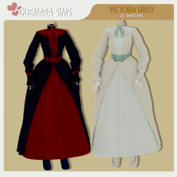 Maxis Match Victoria dress (Victorian set) by simsfinds - The Sims 4 Custom Content