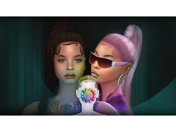 Mix Babyhair Hairline BA02 by modcollective - The Sims 4 Custom Content