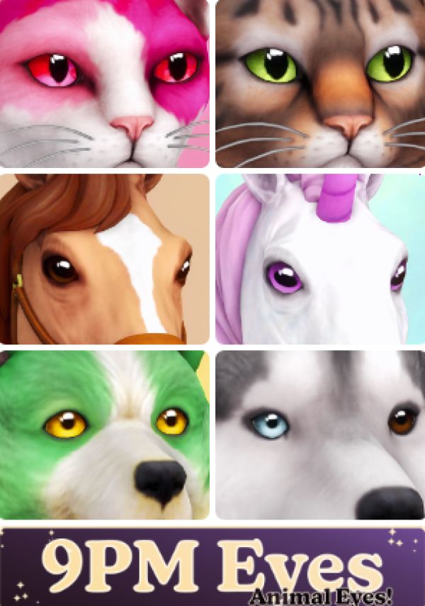 Maxis Match 9PM eyes by simsfinds - The Sims 4 Custom Content
