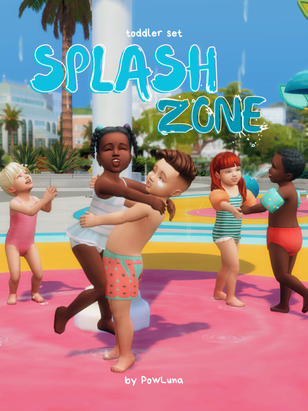 Maxis Match SPLASH ZONE by simsfinds - The Sims 4 Custom Content