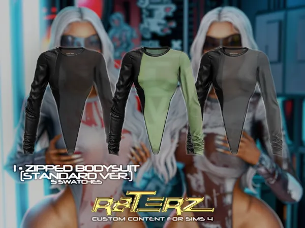 R8TERZ - Zipped Bodysuit - Standard Version