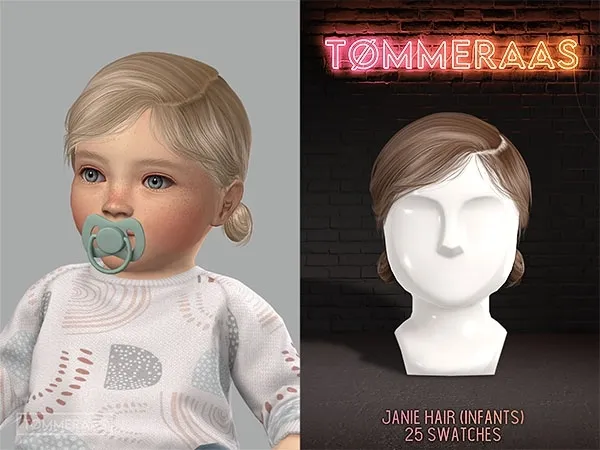 TØMMERAAS | Janie Hair for Infants (#66)