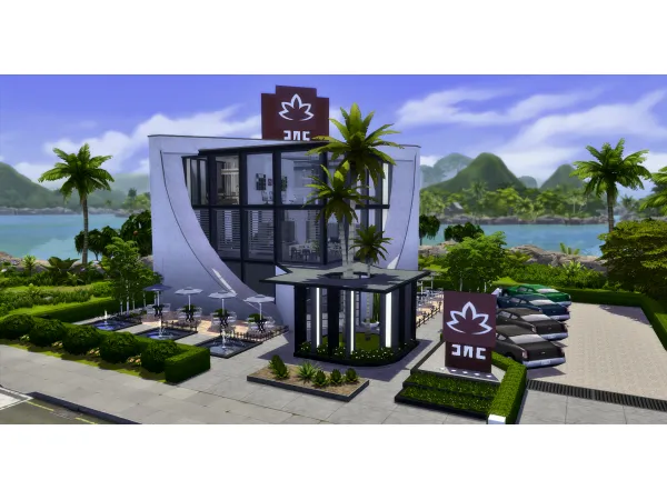 Alpha CNC International Company by syloesy - The Sims 4 Custom Content