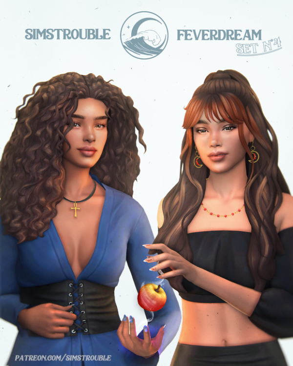 Maxis Match Feverdream Set by simsfinds - The Sims 4 Custom Content