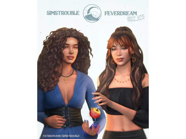 Maxis Match Feverdream Set by simstrouble - The Sims 4 Custom Content