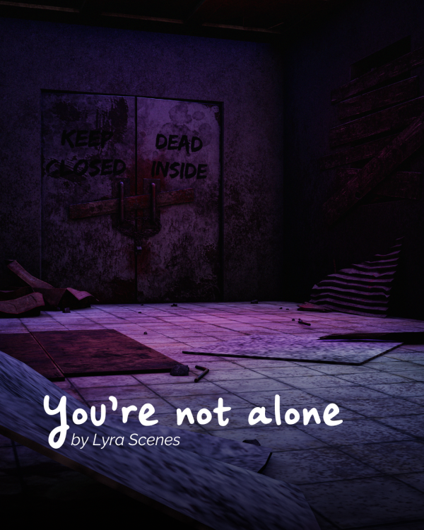 Alpha You're not alone Free Scene by missmoonsims - The Sims 4 Custom Content