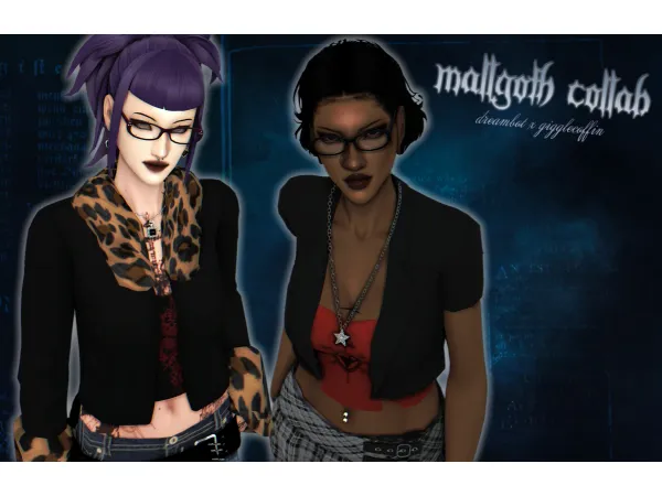 Maxis Match [DREAMBOT GIGGLECOFFIN] MALLGOTH COLLAB - The Sims 4 Custom Content