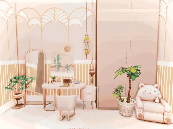 Maxis Match Iris Kidsroom No by simsfinds - The Sims 4 Custom Content