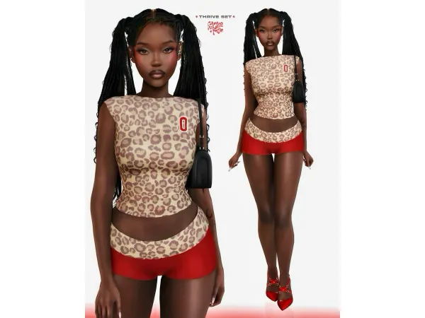 Alpha Thrive set by fukkie mon - The Sims 4 Custom Content