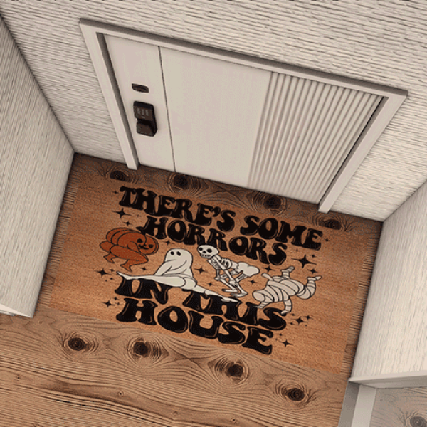 Mix Spooky Welcome Mats by simsfinds - The Sims 4 Custom Content