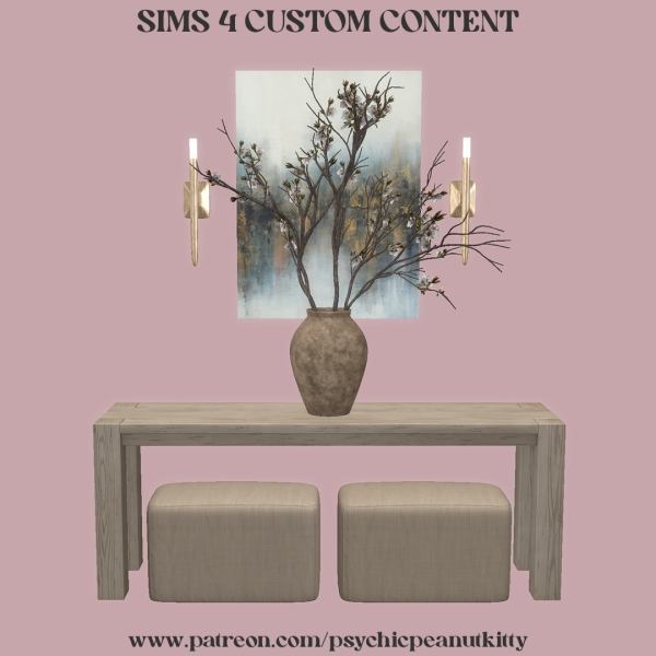 Mix November Entrance by psychicpeanutkitty - The Sims 4 Custom Content