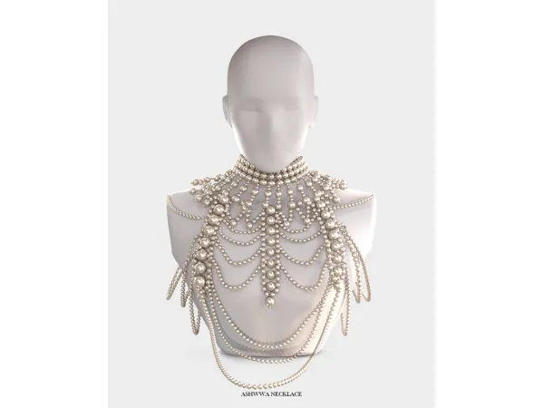 Pearl Body Chain Top by ASHwwa