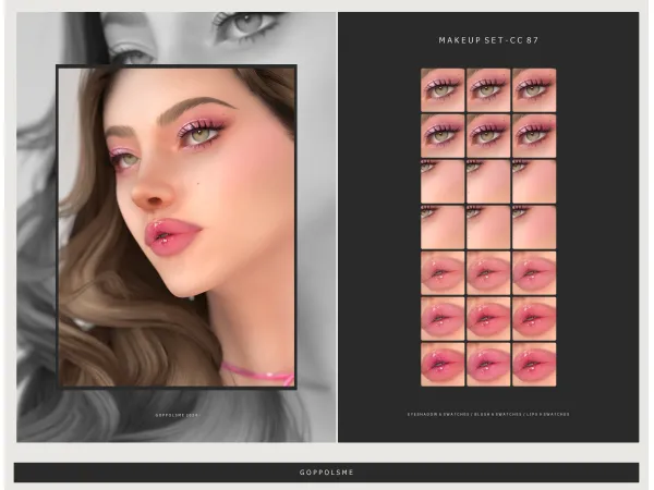 GPME-GOLD MAKEUP SET CC87