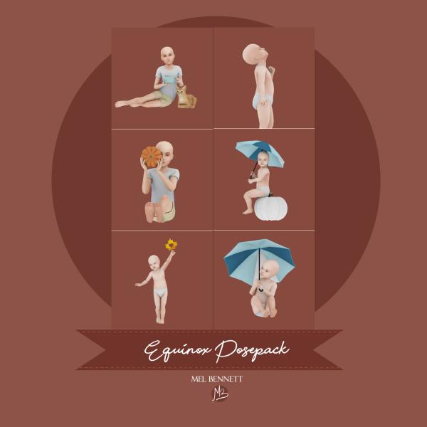 Mix Equinox Posepack by melbennett - The Sims 4 Custom Content