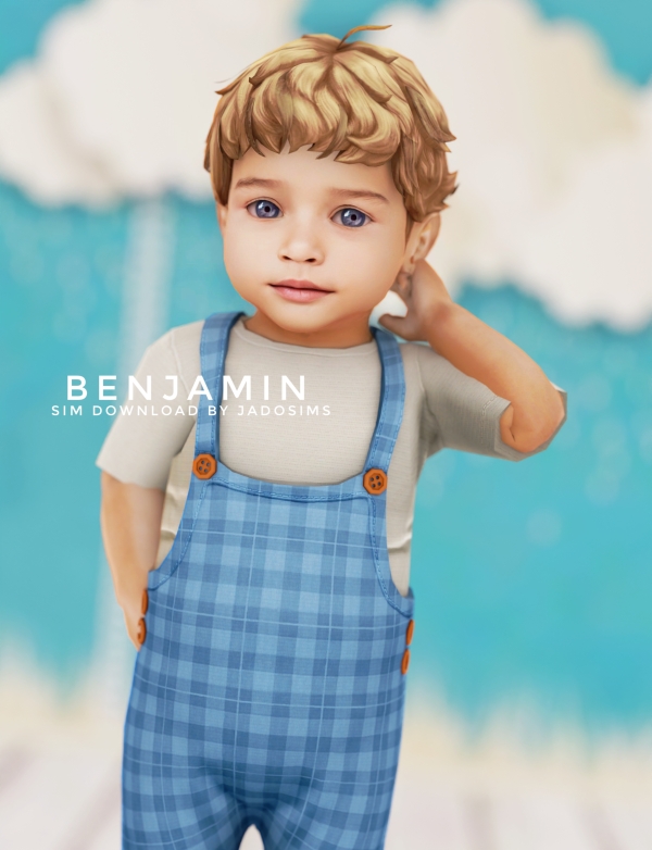 Mix Benjamin (Sim Download) by shopwithflynnn - The Sims 4 Custom Content