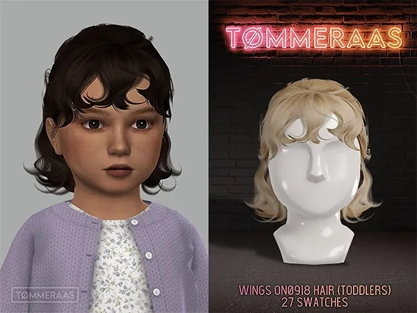 TØMMERAAS | WINGS ON0918 Hair Conversion for Toddlers (#67)