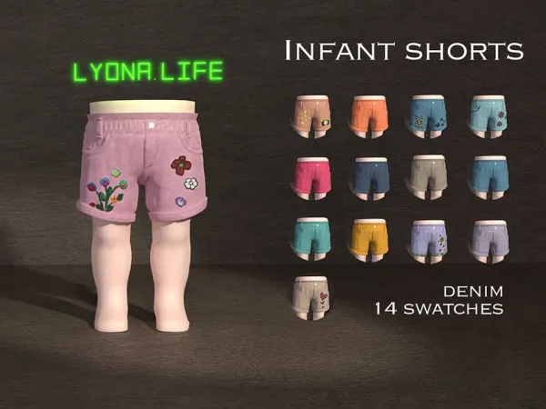 Infant Shorts By lyonalife