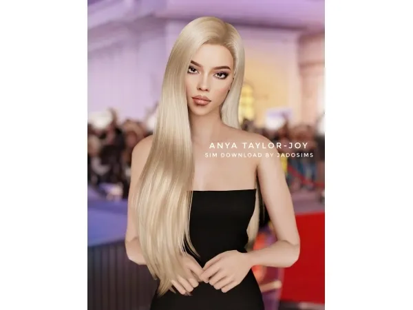 Alpha Anya Taylor Joy (Sim Download) - The Sims 4 Custom Content