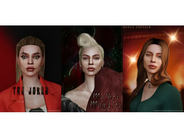 😈 Mother Monster 😈 - SKIN + EYESHADOW + LIPSTICK + NOSEMASK + TRAY FILES