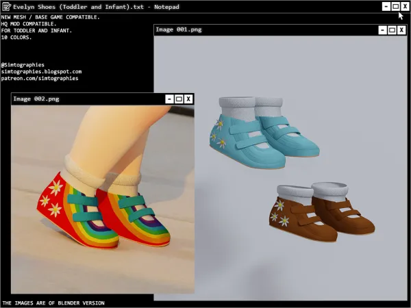 Alpha Evelyn Shoes - The Sims 4 Custom Content