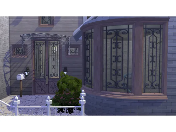 Mix Rosali Curved Windows by modcollective - The Sims 4 Custom Content