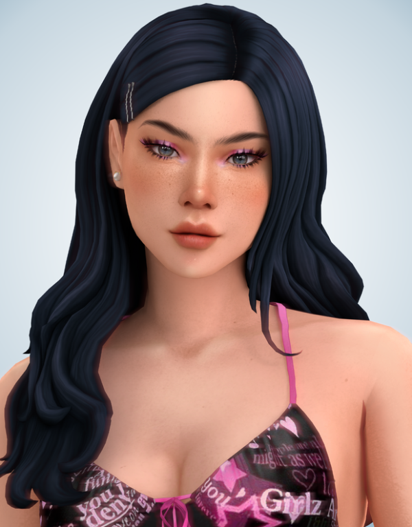 Maxis Match Aurora Hair The Simmer by simsfinds - The Sims 4 Custom Content